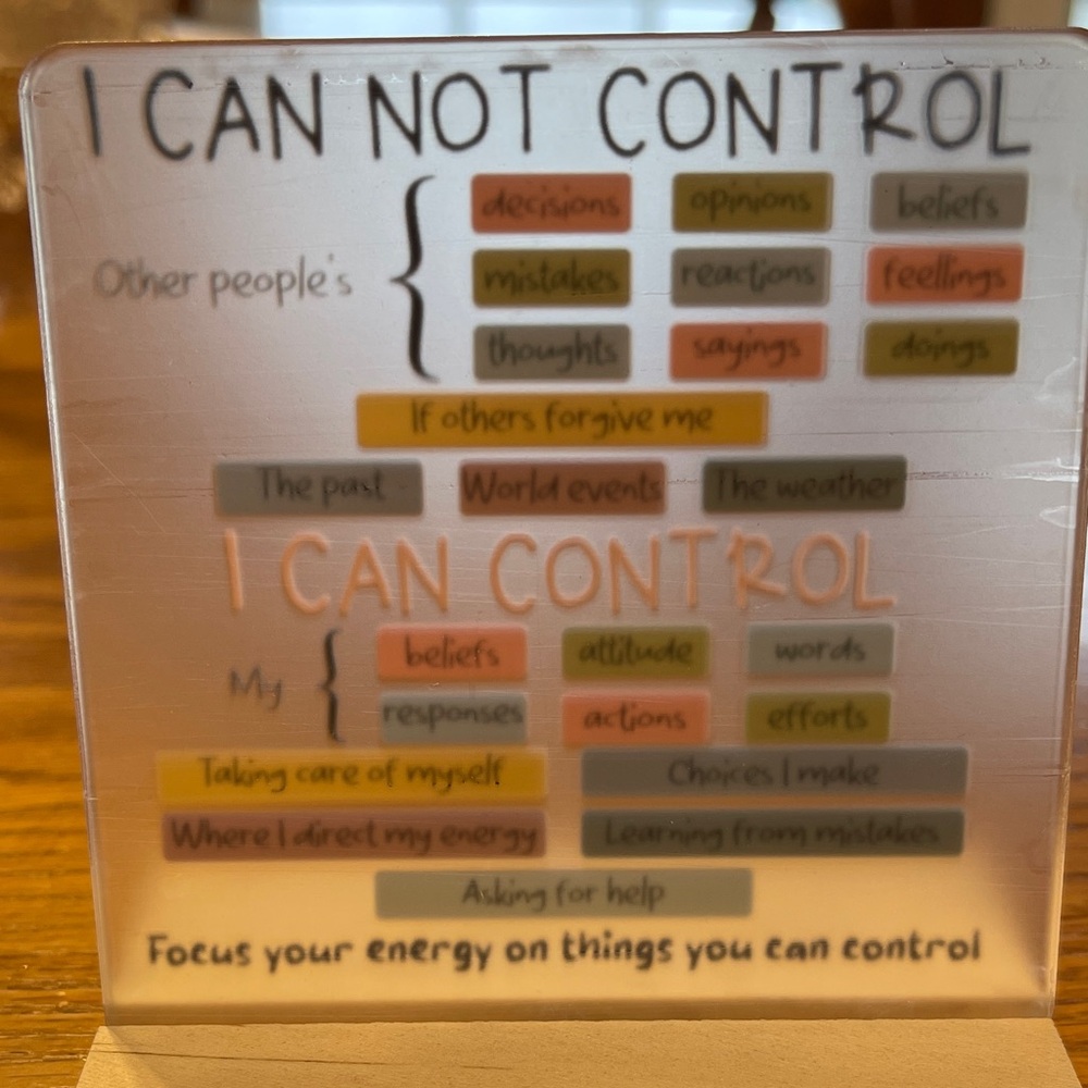 NEW Motivational Acrylic Desk Sign🌺